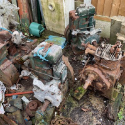 A Collection of 4 Lister diesel engines for spares SOLD IN SITU we have a dedicated viewing day on Saturday 12th April between 10am - 2pm via appointment, please contact the office for additional address information.