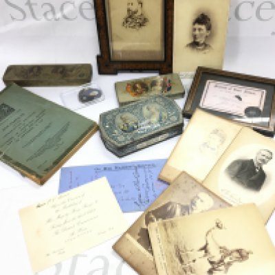 Government items including documents, Royal cabinet cards , coronation tins etc. postage category C