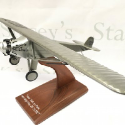 A model of the spirit of St Louis New York Paris , 20cm tall. Postage category B