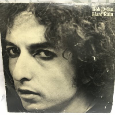 A Bob Dylan Hard Rain vinyl record , 1976 CBS