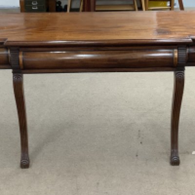 A Good quality Irish Mahogany regency sideboard C.1830, 228cm x 67cm x 94cm.