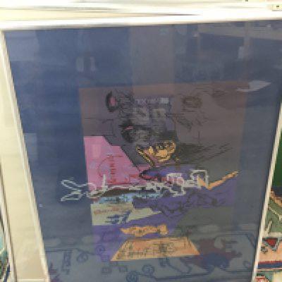 Six framed limited edition prints by Feliks Topolski (1907-1989). Frame dimensions 49x64cm. This lot cannot be posted.