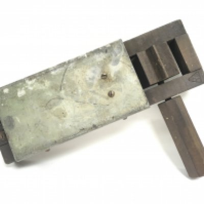 A good condition WW2 air raid/gas rattle dated 1944. 31.5cm in length. From the estate of a WW1/2 collector