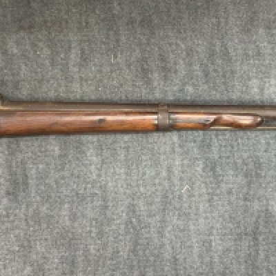 A Percussion rifle style rifle. (D)