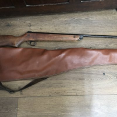 A B.S .A air rifle