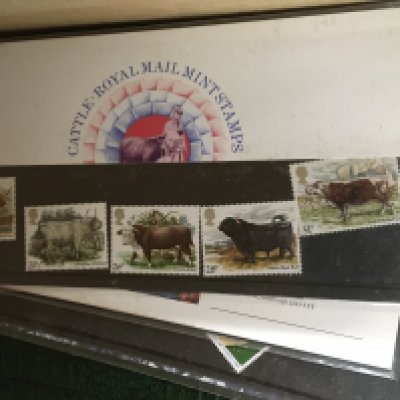 Two boxes containing GB and World stamps various