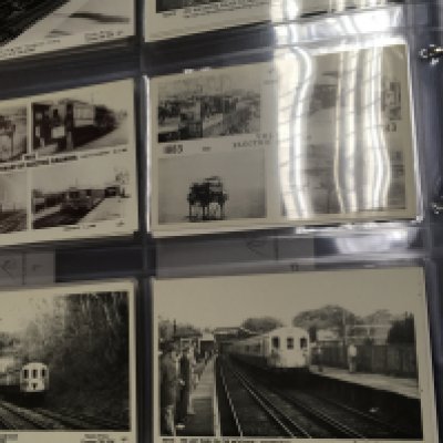 Seven large albums containing postcards mixed subjects and including a large quantity of retrospective reprint cards (7)