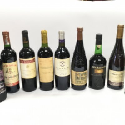 A collection of wines including Don Cayetano 2005 Cabernet Sauvignon, Oxleys Stone 2005, Marques De Murrieta Ygay Criaza 1999, Roc De Lusaka 2010. This lot cannot be posted
