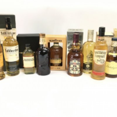 A Collection of whiskeys including Chivas Regal, Dalwhinnie, Tullibardine, The Glenrothes, Glenmorangie, The Naked Grouse etc. this lot cannot be posted