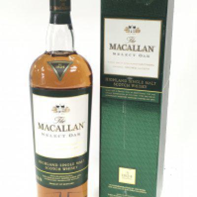 A boxed bottle of The Macallan Select Oak single malt scotch whisky. This lot cannot be posted