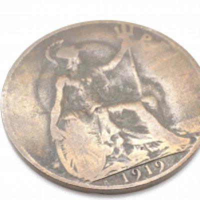 A 1919 Penny Ghostine, postage category A