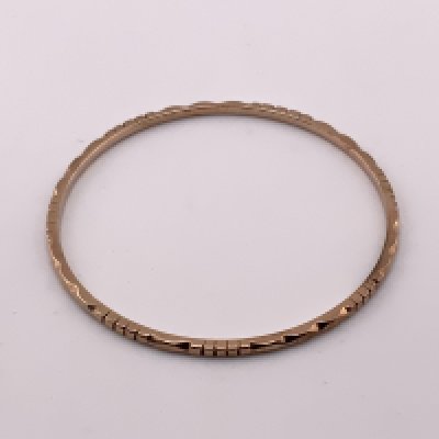 A gold bangle, minimum 9ct. 10.84g (A)