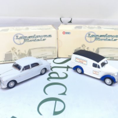 2 X Boxed Lansdowne Model 1/43 Scale. A 1954 Wolseley 6/90 Series I #LDM.60 And A 1948 Bedford PC Van #LDM. 69.