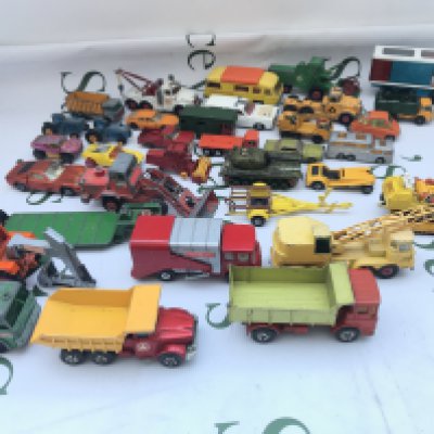 A Collection of Playworn Matchbox Diecast (3). No Reserve.