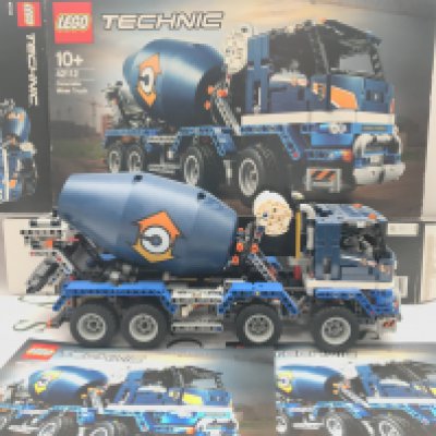 A Boxed Lego Concrete Truck #42112 With Box And Manual. Appears To Be Complete. This Lot Cannot Be Posted In House.