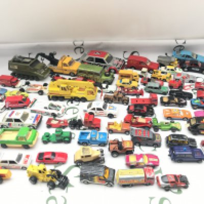 A Collection Of Playworn Diecast Including Matchbox. Corgi. Dinky etc. No Reserve.