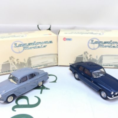 2 X Boxed Lansdowne Models 1/43 Scale? A 1957 Austin A55 Cambridge MKI #LDM.82 And A 1972 Bristol 412 Series II #LDM.80.