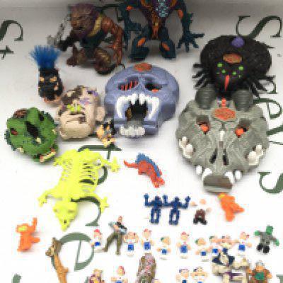 A Small Collection Of Mighty Max Toys. No Reserve.