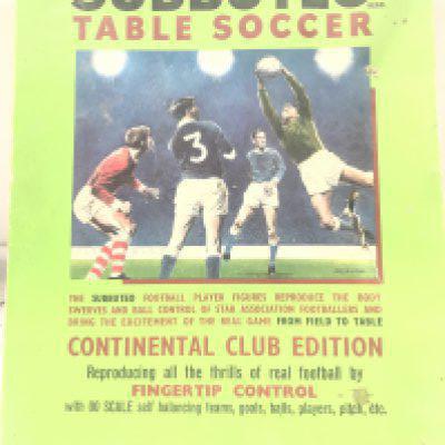 A Collection Of Boxed Subbuteo. No Reserve.