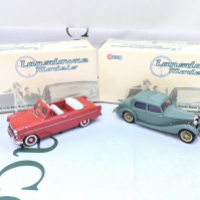 2 X Boxed Lansdowne Models 1/43 Scale.A 1962 Ford Consul MKII #LDM.23A And A 1937 Riley 12/4 Continental Touring Sedan #LDM.74.
