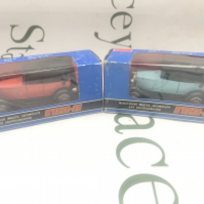 2 X Boxed Russian Models Of A GAZ-A. 1/43 Scale.