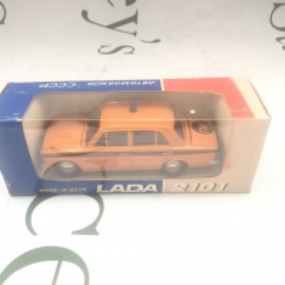 A Boxed A Boxed Russian Novoexport Police Patrol Lada Car 1/43 Scale.