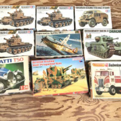 A Collection of Boxed Plastic Model Kits. No Reserve.