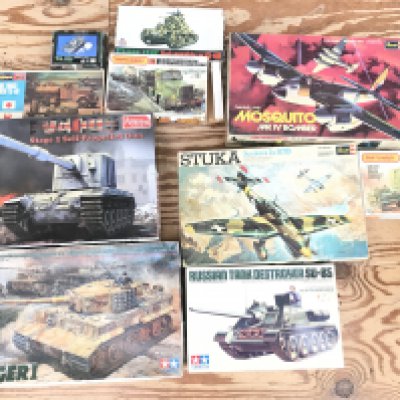 A Collection Of Boxed Plastic Model Kits. No Reserve.