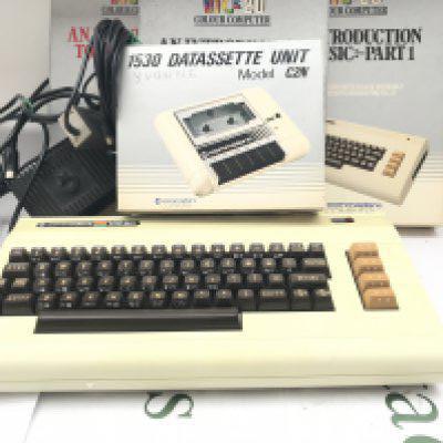 A Commodore Vic 20 With Leads. A Boxed Tape Deck And Introductions.