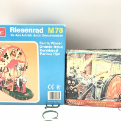 A Boxed Wilesco Ferris Wheel And A Steam Engine. No Reserve.(2).