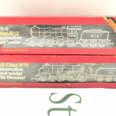 Withdrawn -A Boxed Hornby 00 Gauge LNER Loco #R.150 And A S.R. loco Sir Dinadan #R.154.(2)