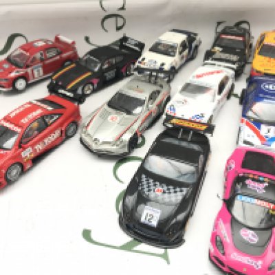 11 X Loose Scalextric Cars. No Reserve.