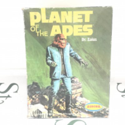 A Boxed Aurora Planet Of The Apes DR. Zaius Model Kit. No Reserve.