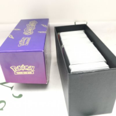 Over 500 Modern Pokemon Cards Including Holographic In Collectors Box. No Reserve.