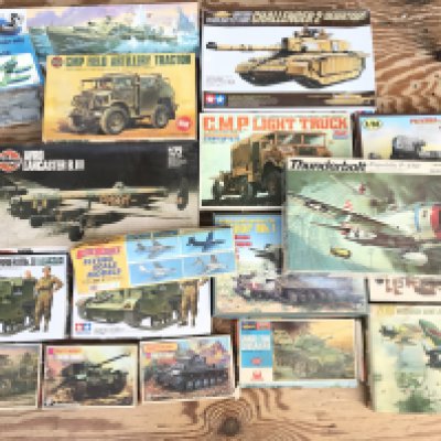 A Collection Of Boxed Plastic Model Kits. No Reserve.