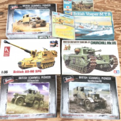 A Collection Of Boxed Plastic Model Kits. No Reserve.