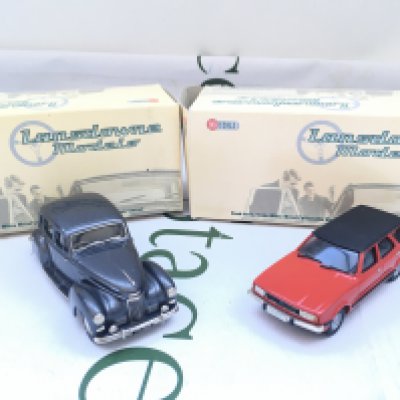 2 X Boxed Lansdowne Models 1/43 Scale. A 1949/Humber Super Snipe MKIII Saloon #LDM.67 And A 1979 Ford Cortina MKIV Gaia Estate #LDM.68