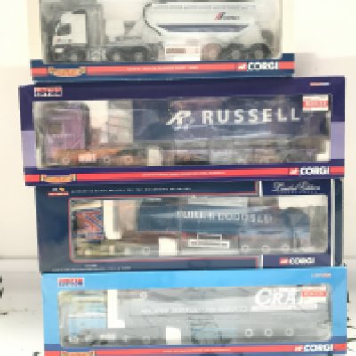 A Collection Of Boxed Corgi Haulage Lorrys. No Reserve.