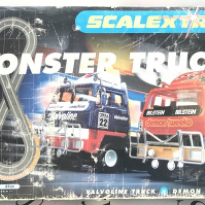 A Boxed Scalextric Monster Truck Set. No Reserve.