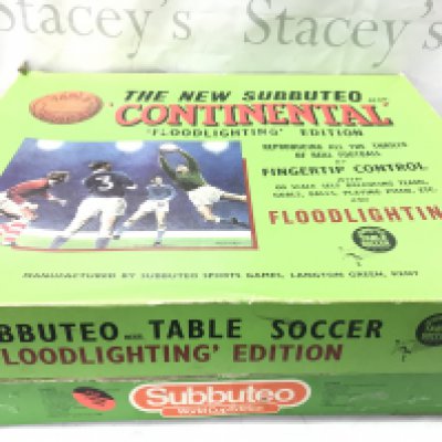 2 Boxed Subbuteo Sets. A Continental Set And A World Cup Edition. Parts Missing. No Reserve. (2).