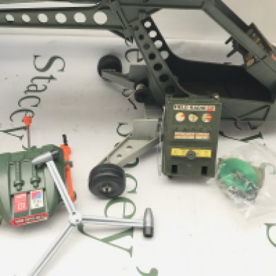 A Box Containing Action Man Parts. Ideal For Spares And Repairs. No Reserve.