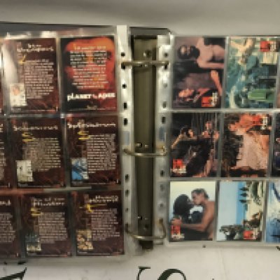 2 X Binders Containing Various Collectors Cards. Including. Playboy. Planet Of The Apes Archives. UFO. Mad. Pepsi Cola.No Reserve.