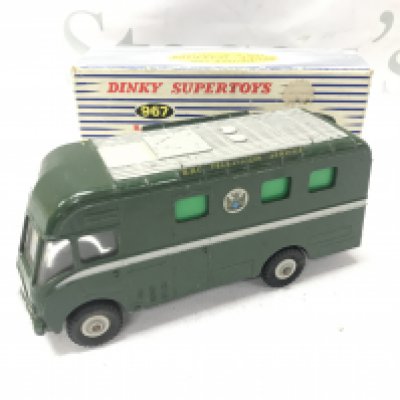 A Boxed Dinky Supertoys B.B.C. T.V. mobile Control Room #967.