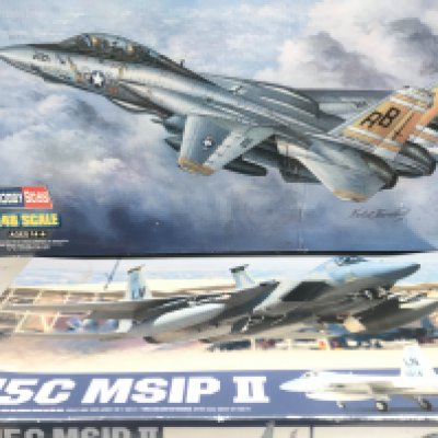 2 Boxed Aircraft Model Kits Both 1/48 Scale. No Reserve.