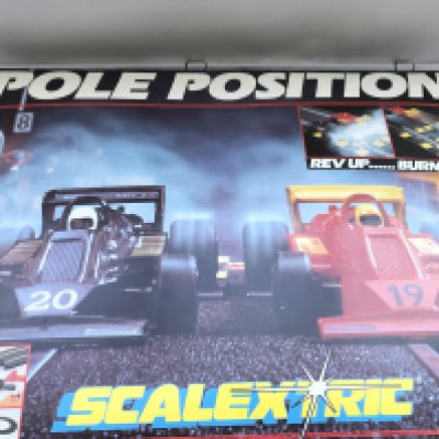 A Boxed Scalextric Pole Position And A Box Containing Scalextric Accessories. No Reserve.(2).