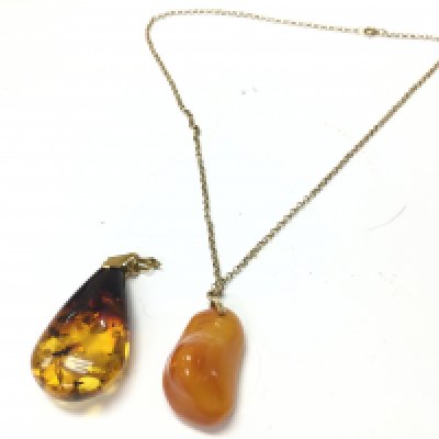 Amber pendants, postage category A