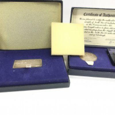 Four silver stamps from the royal mint of Danbury. Postage category C