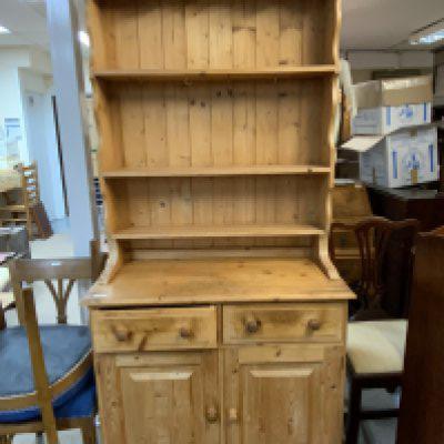 A vintage pine Welsh dresser. 198cm x 90cm x 42cm. NO RESERVE