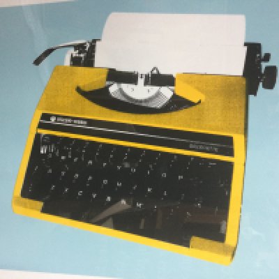 A framed Limited edition print Every day P Clark .