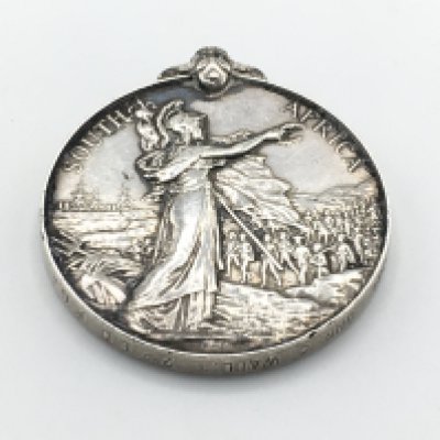 A South African medal awarded to 17064 Gnr G Wall 2nd ED RGA Postage A